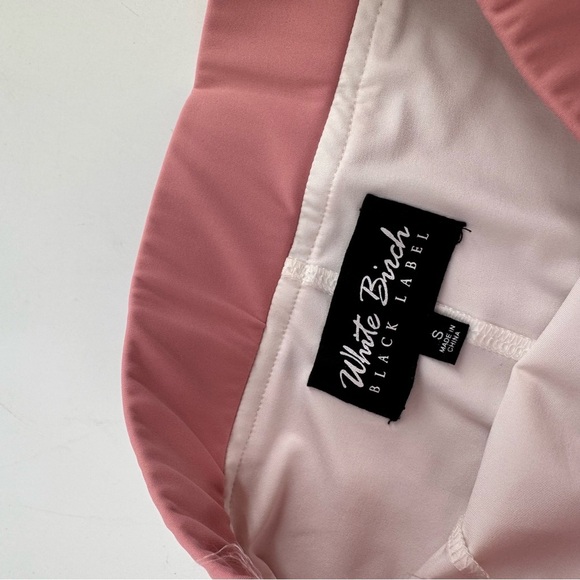 WHITE BIRCH PINK TENNIS SKORT WITH BUILT-IN SHORTS - Picture 5 of 7